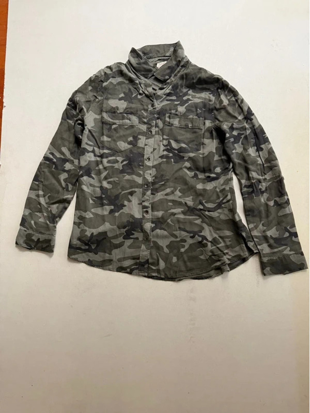 FadedGlory NWT camo long sleeve boys 8-10 shirt